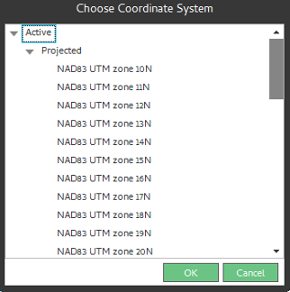 How To Set the Map Coordinate System | Silvics University