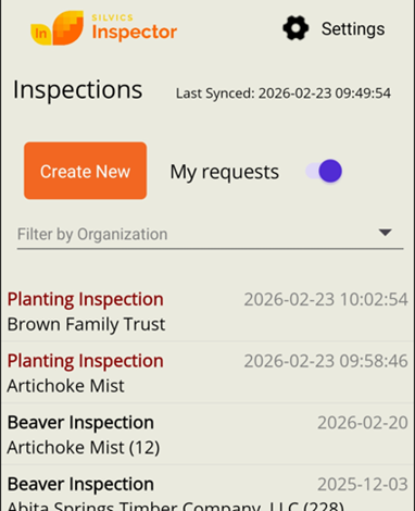 Unsynced Inspections